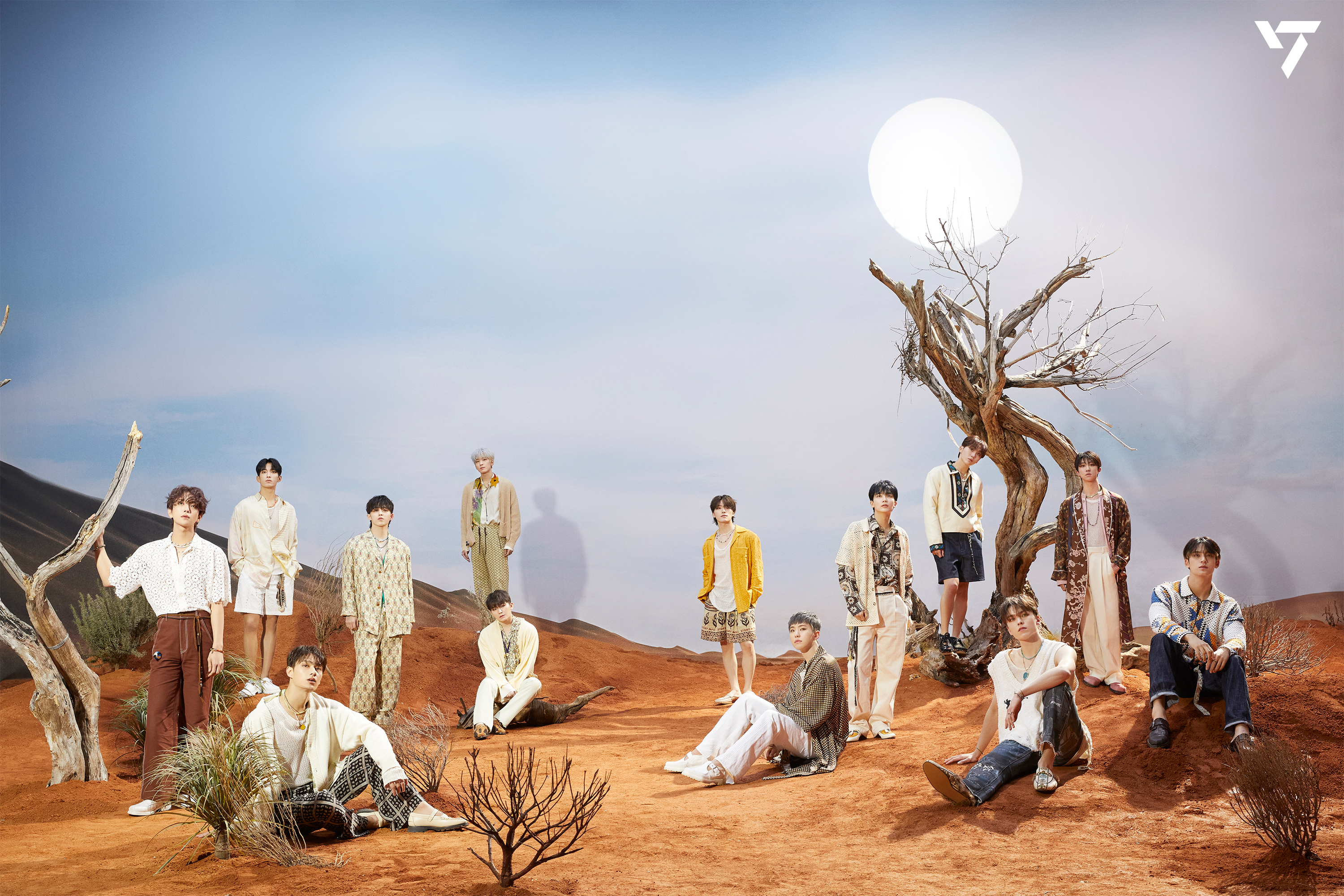 Weverse SEVENTEEN Image - 'Face the Sun' Jacket ep1-3 Behind Sketch