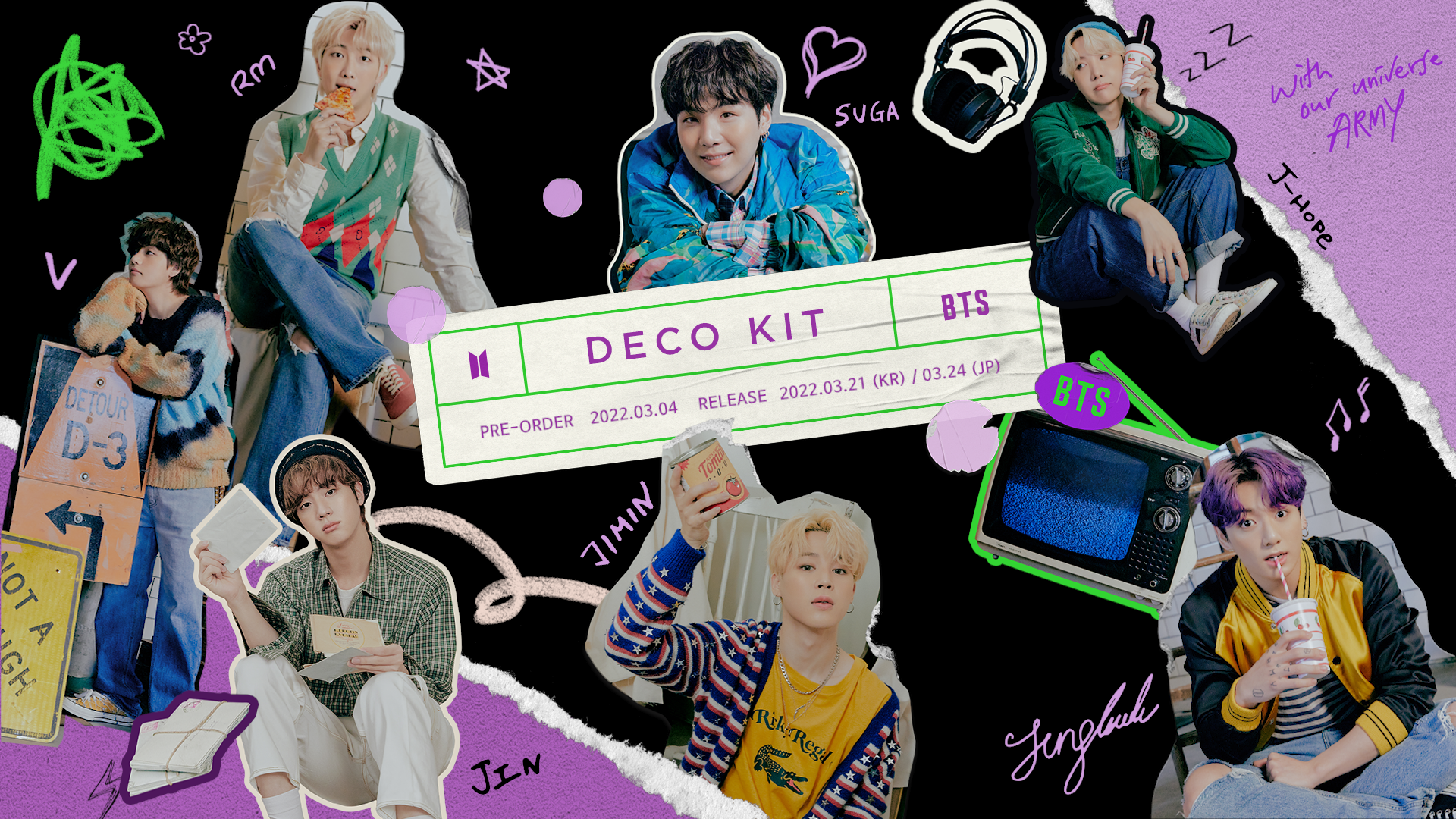 [PREVIEW] BTS (방탄소년단) ‘DECO KIT SPOT’