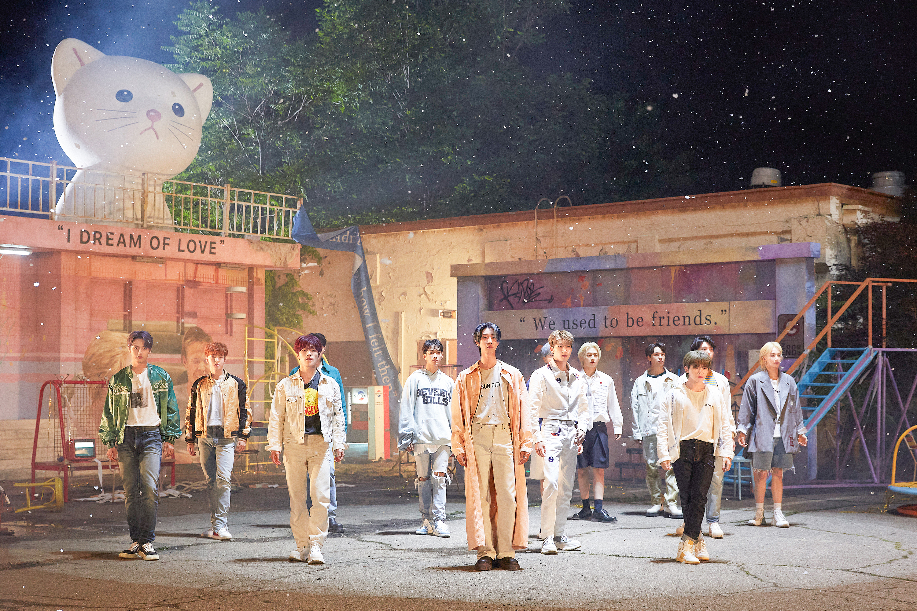 위버스 SEVENTEEN 이미지 - 'Ready to love' MV Behind Sketch
