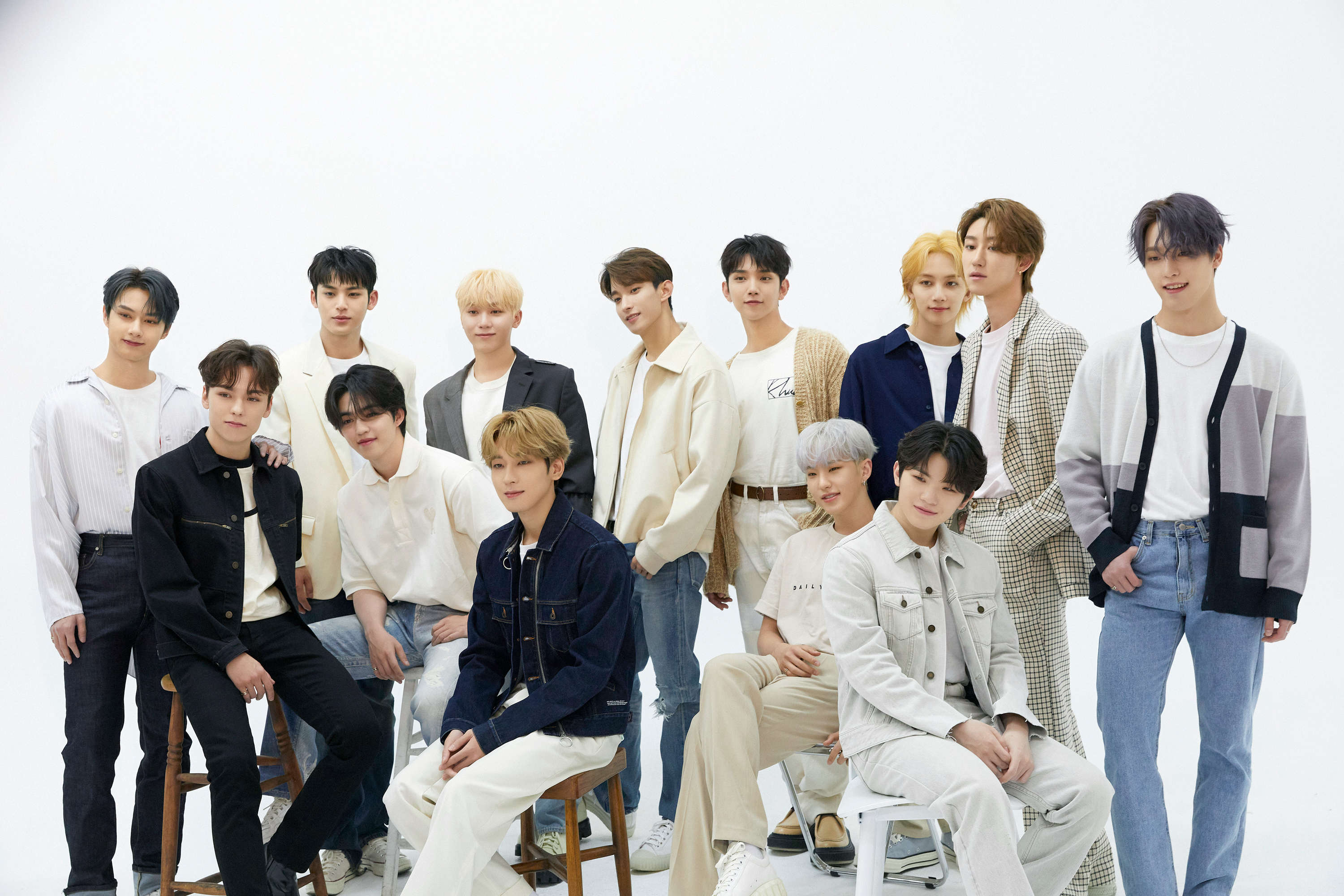 Weverse SEVENTEEN Image - '2021 CARAT LAND' POSTER Behind Sketch
