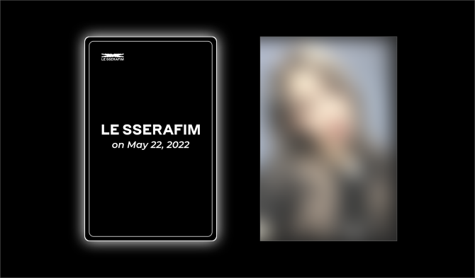 LE SSERAFIM Community Posts - Project “The First Moment of LE