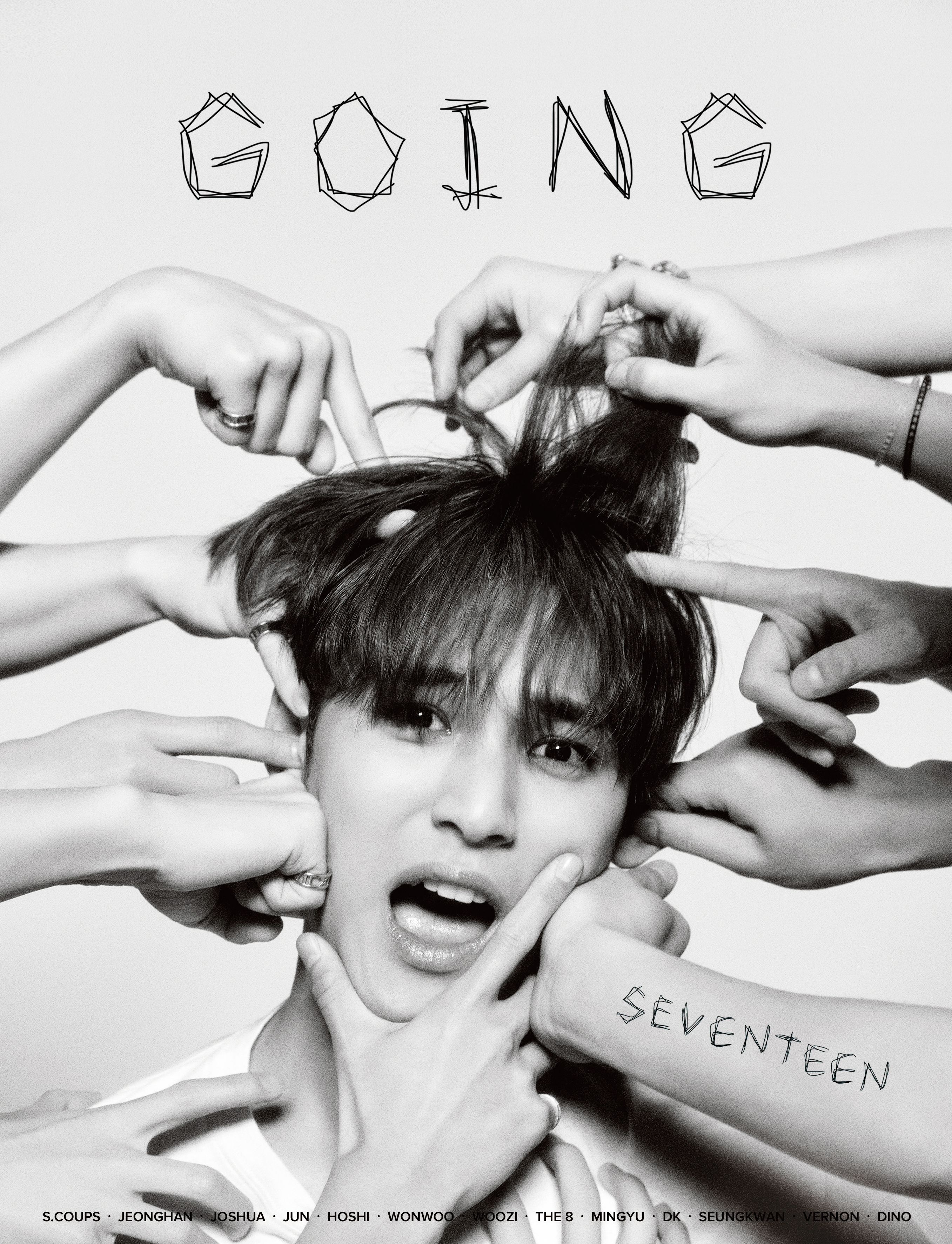 SEVENTEEN [GOING] Magazine Back Cover