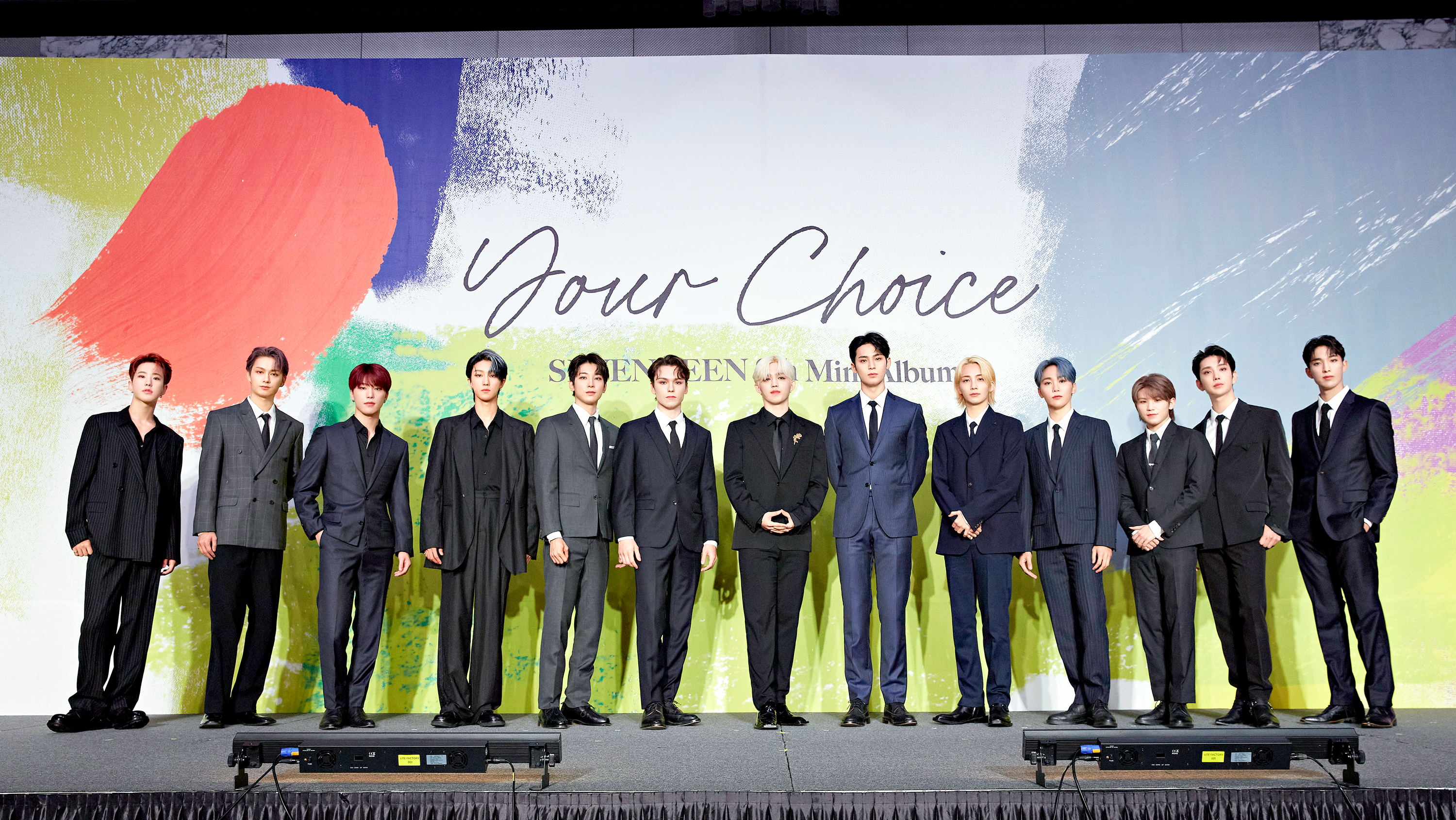 Weverse SEVENTEEN 画像 - 'Your Choice' PRESS CONFERENCE Behind Sketch