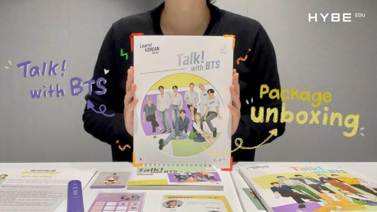 Unboxing BTS Lyrics Inside Book 