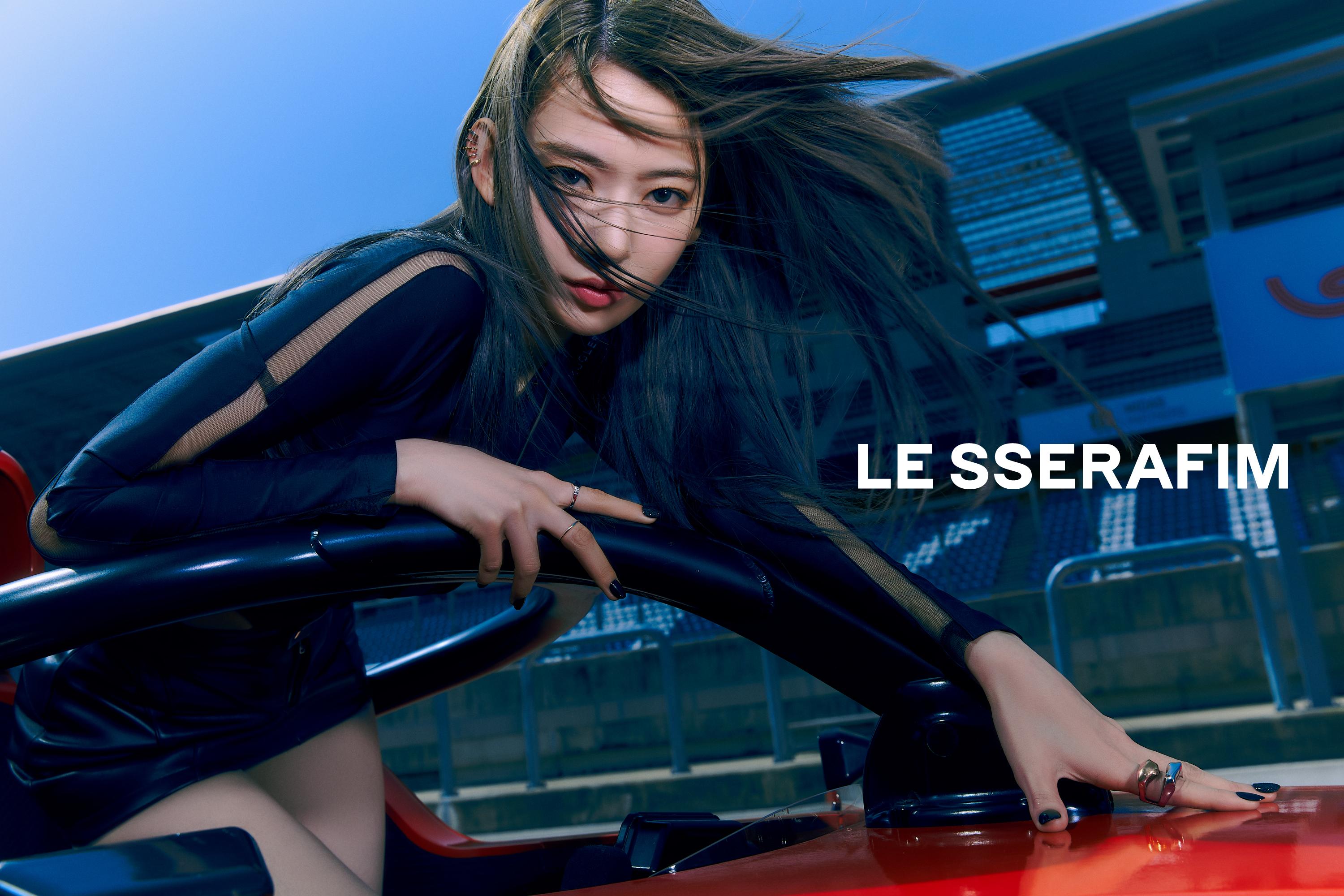 Weverse LE SSERAFIM 画像 - FEARLESS Vol.1 BLACK PETROL SAKURA