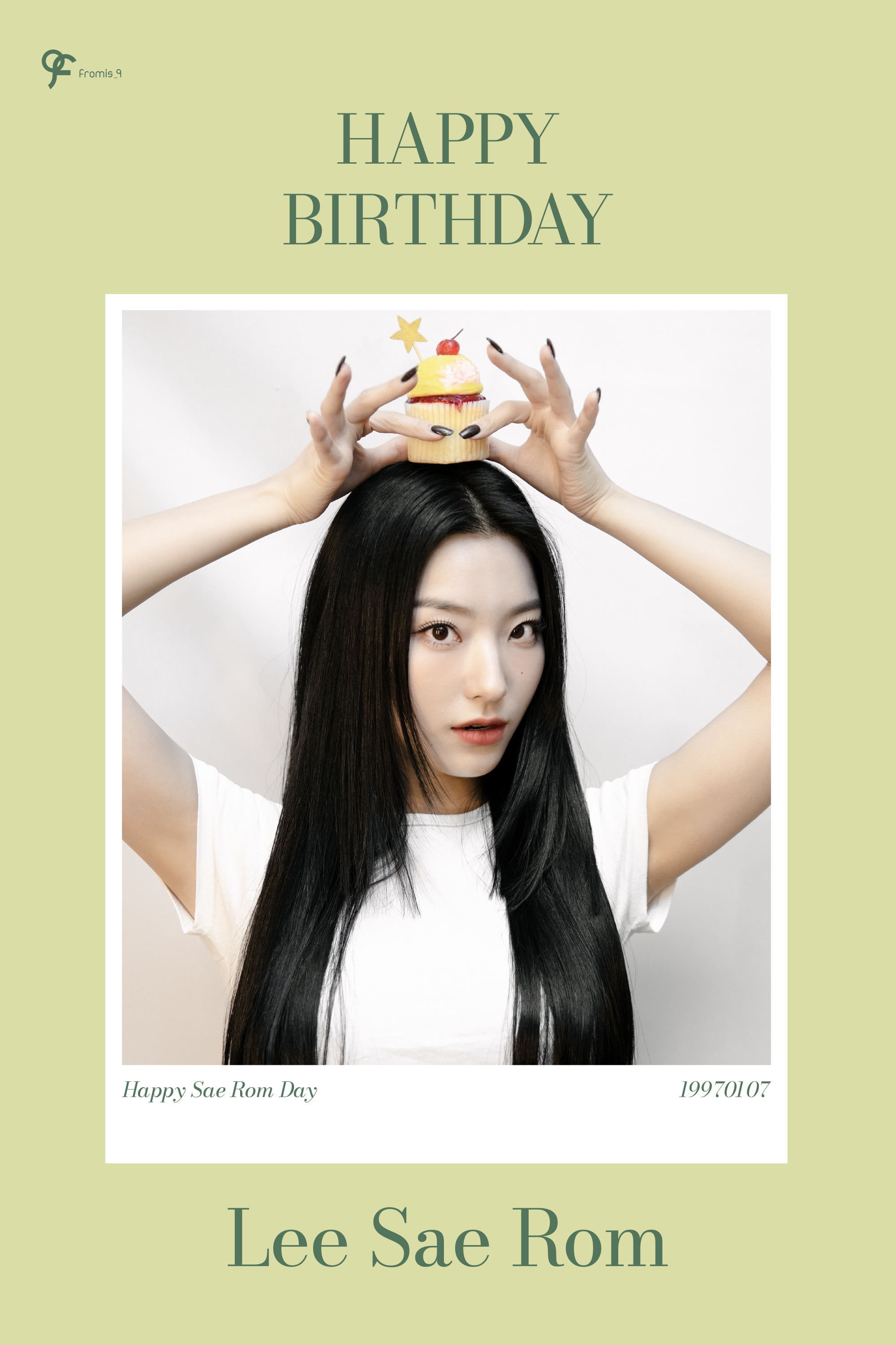 Weverse fromis_9 Image - 2022 HAPPY BIRTHDAY SAEROM