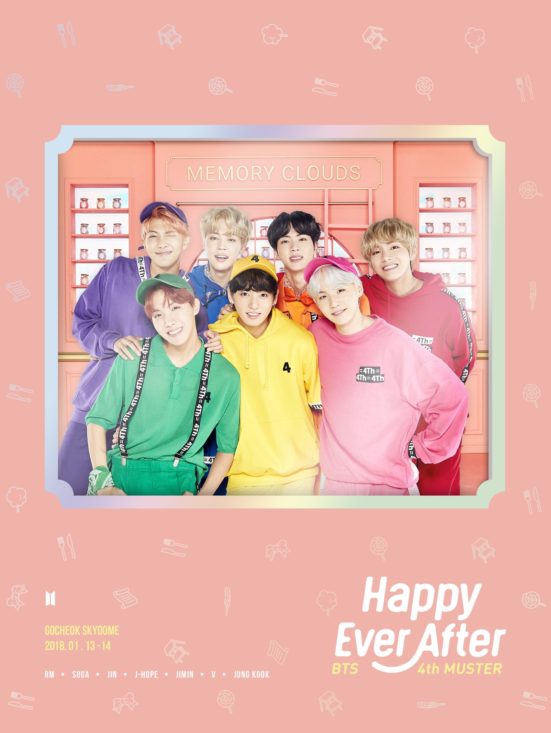 BTS Community Posts - BTS Behind special 4th MUSTER [Happy Ever 