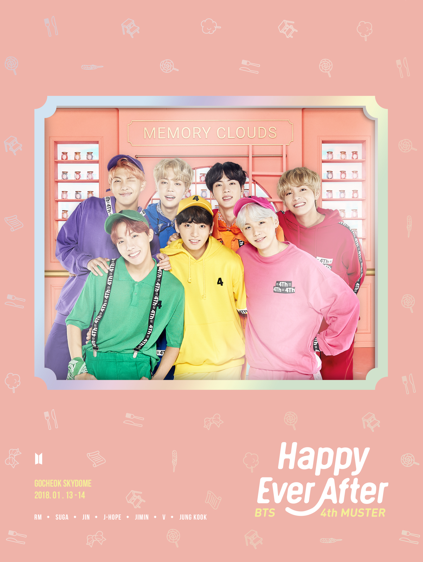 BTS Community Posts - BTS Behind special 4th MUSTER [Happy