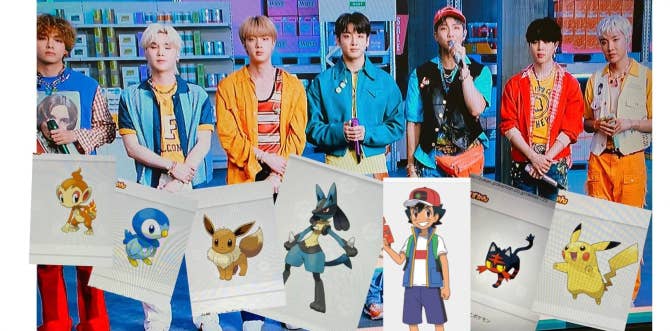 BTS Community Post - 💜Pokémon-pan characterseal 어린이가 모으고 있는 가장 특별한 ...
