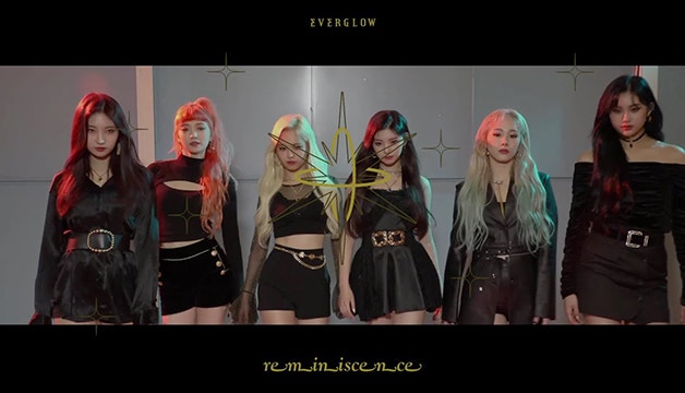 Everglow 에버글로우 1st Mini Album [reminiscence] Jacket Behind