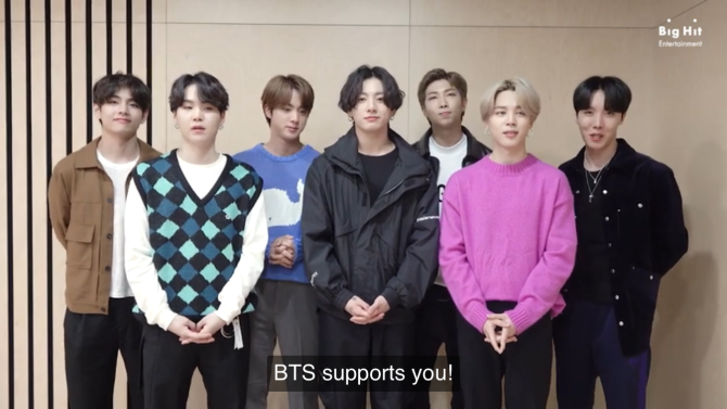 BTS Community Post - This really cheer me up!🙌🏻 ty BTS💜