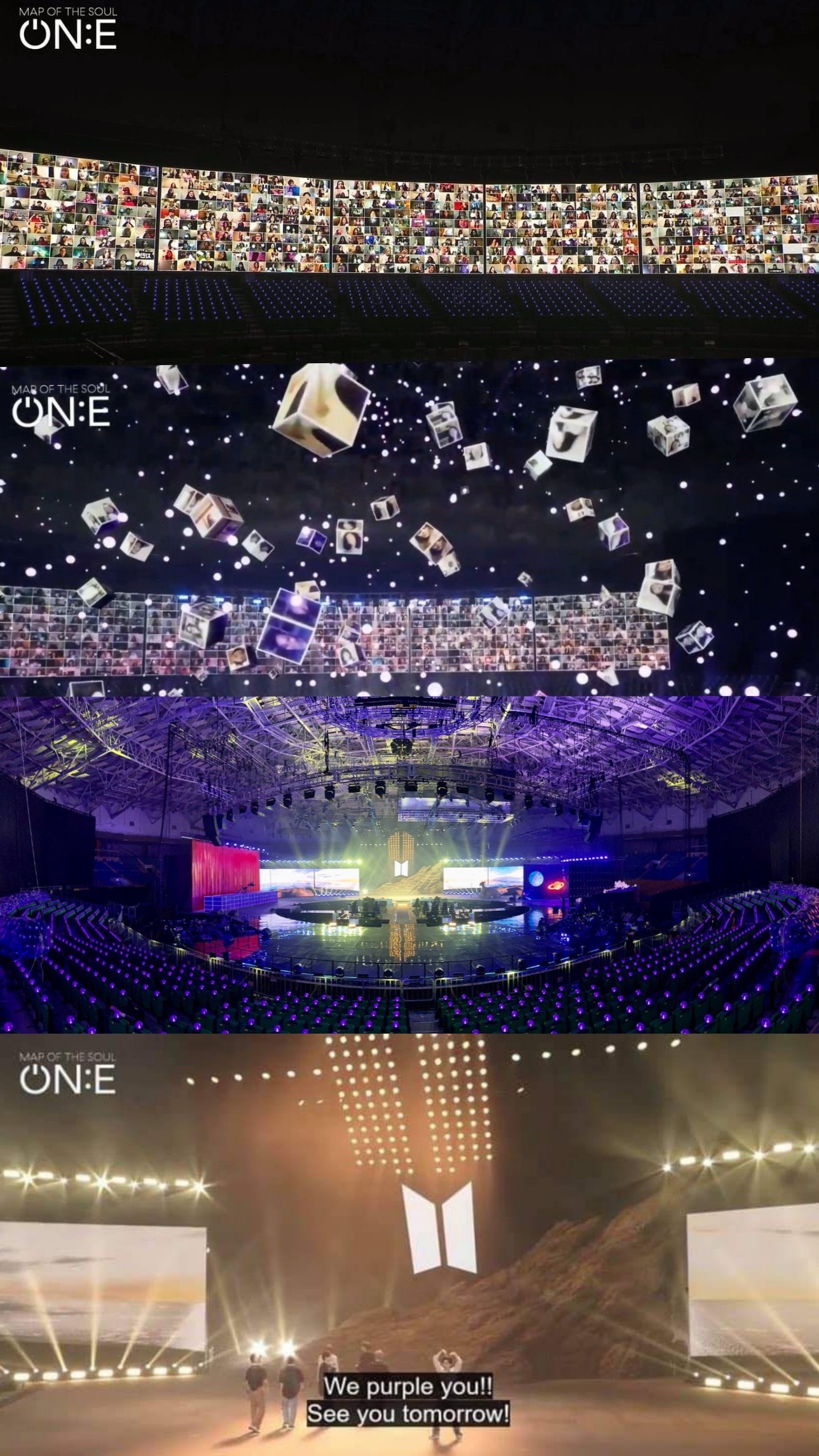 BTS Community Post - we love u 💜 #BTS_MAP_OF_THE_SOUL_ONE