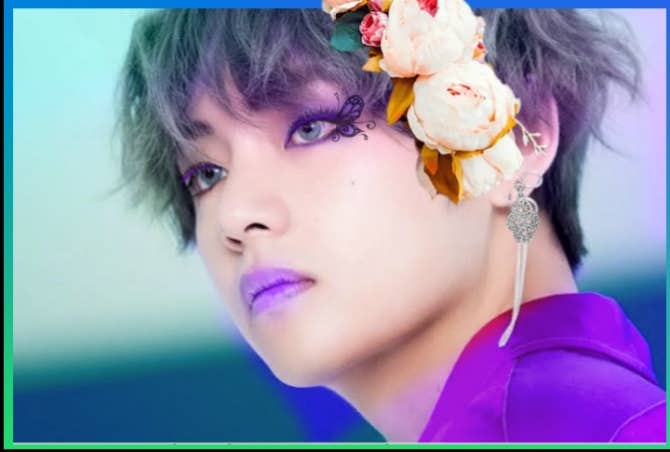 BTS Community Post - Some of my edits of V...How are they???😅😅😅😅 #edits