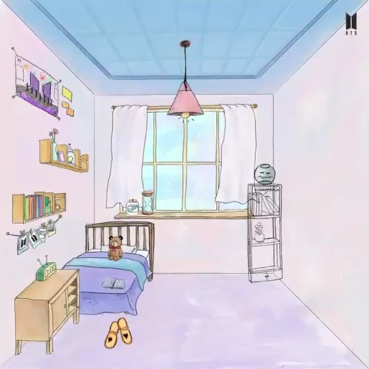 bts army room セット Welcome to BTS ARMY ROOM ♡ Please take a look at the rooms