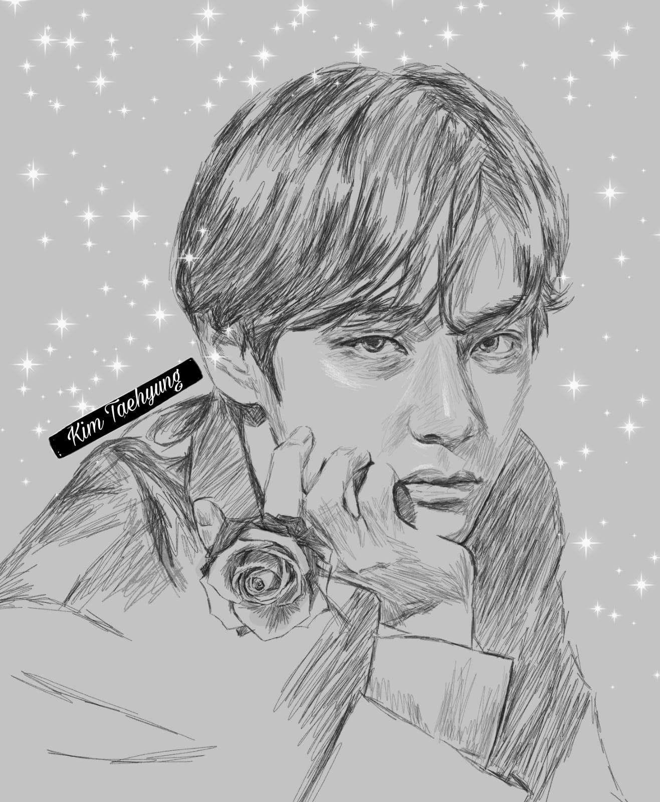 BTSコミュニティの投稿 - a very happy birthday to you V Love from