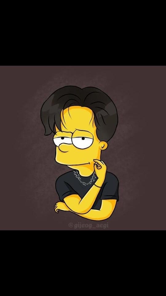 BTS Community Post - simpson taetae