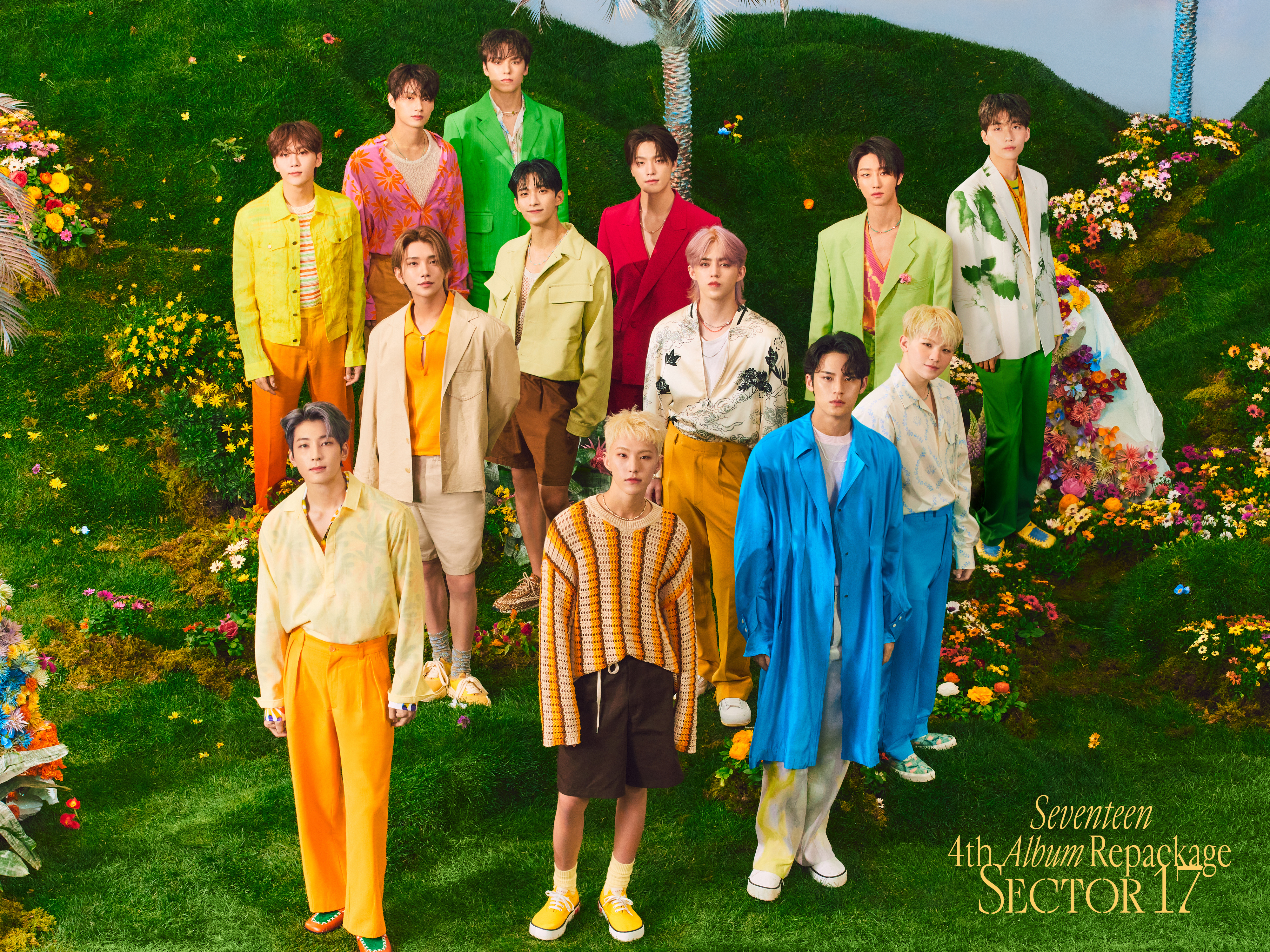 SEVENTEEN (세븐틴) 4th Album Repackage 'SECTOR 17' Official Photo 