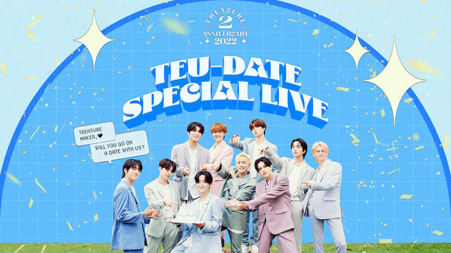 TREASURE - [TREA2URE ANNIVER2ARY 2022] TEU-DATE SPECIAL LIVE REPLAY