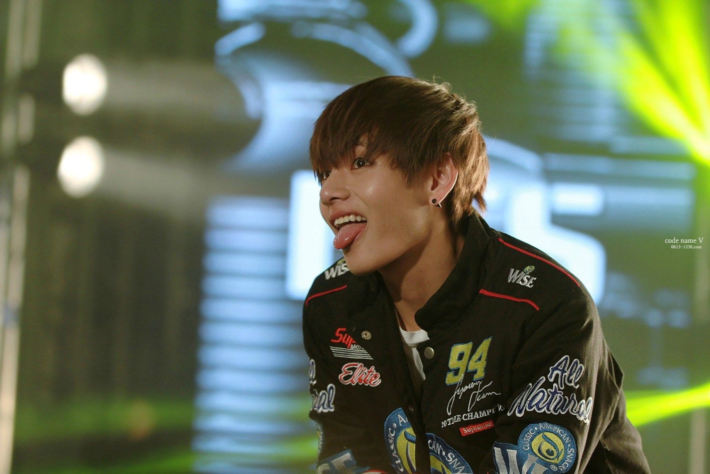 Does Taehyung Have A Tongue Peircing