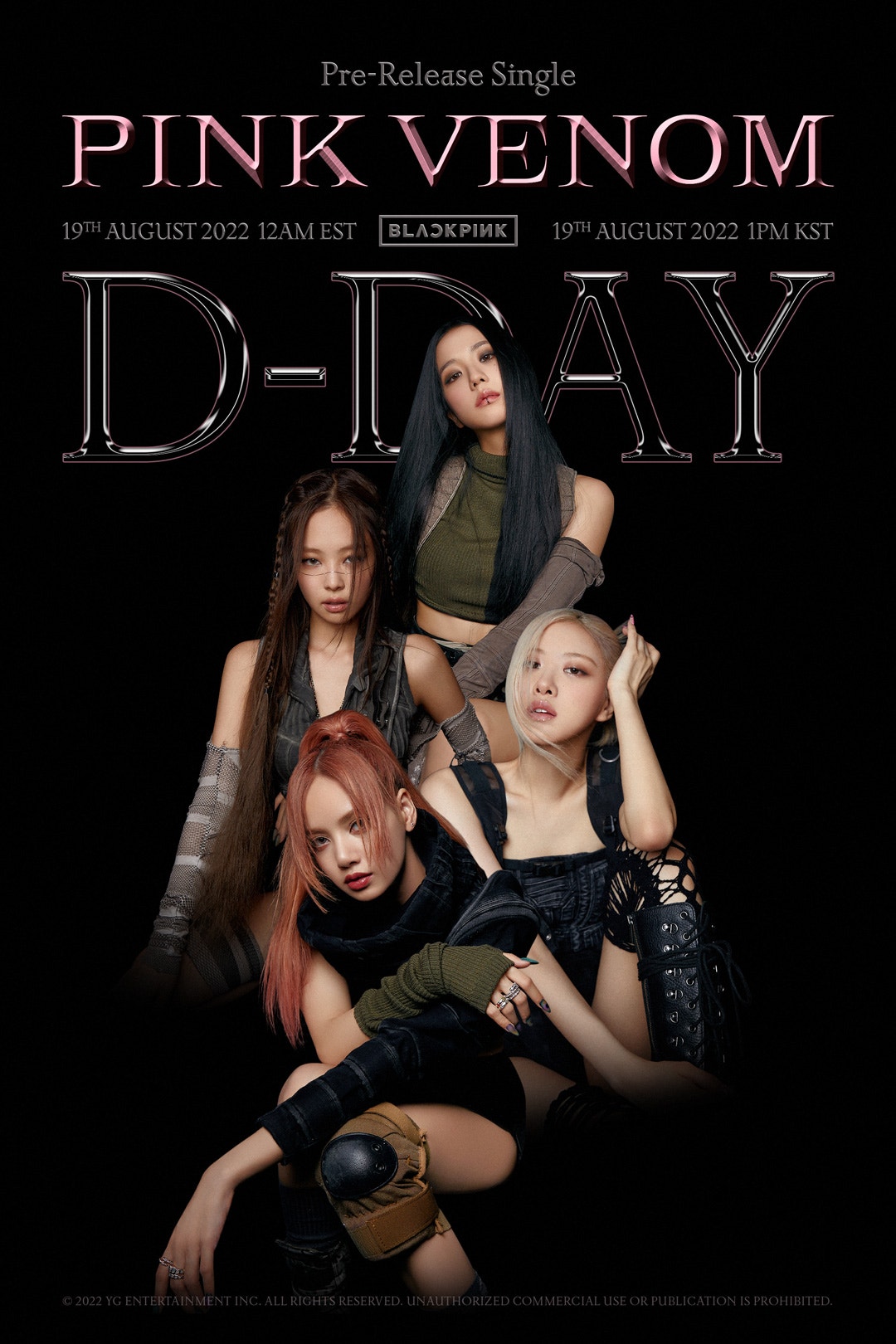 Imagen de BLACKPINK de Weverse - BLACKPINK - 'Pink Venom' D-DAY Poster