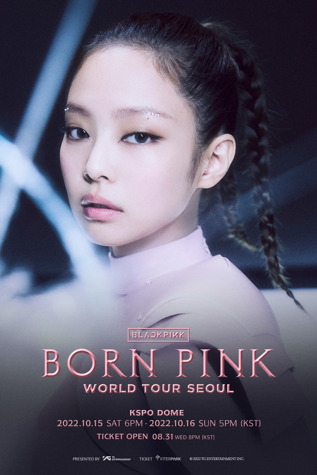 Blackpink ジェニ Born PinkソウルWeverseトレカ BLACKPINK - BORN PINK - WEVERSE Tin Case Photo Card