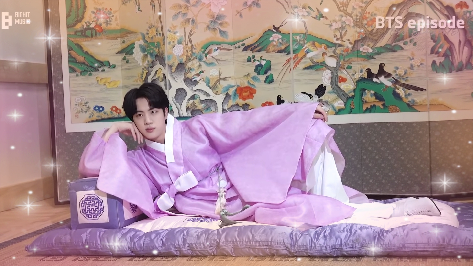 BTSソウジュパープルチェック パジャマ Weverse_43870.jpg?type=w670