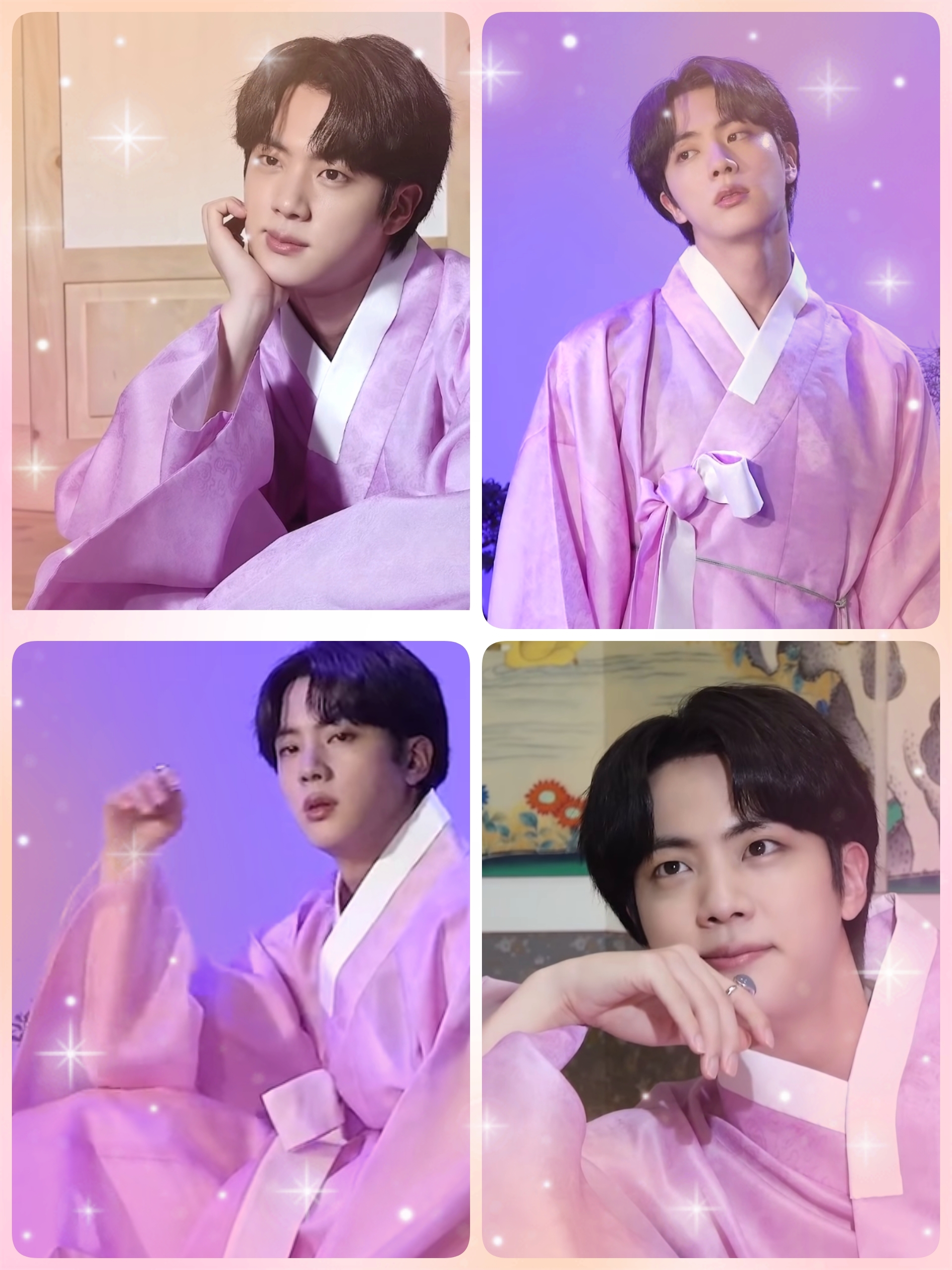 BTS Community Post - 📮 _____ 💌 Jin Time💜🐹🍇 秋夕