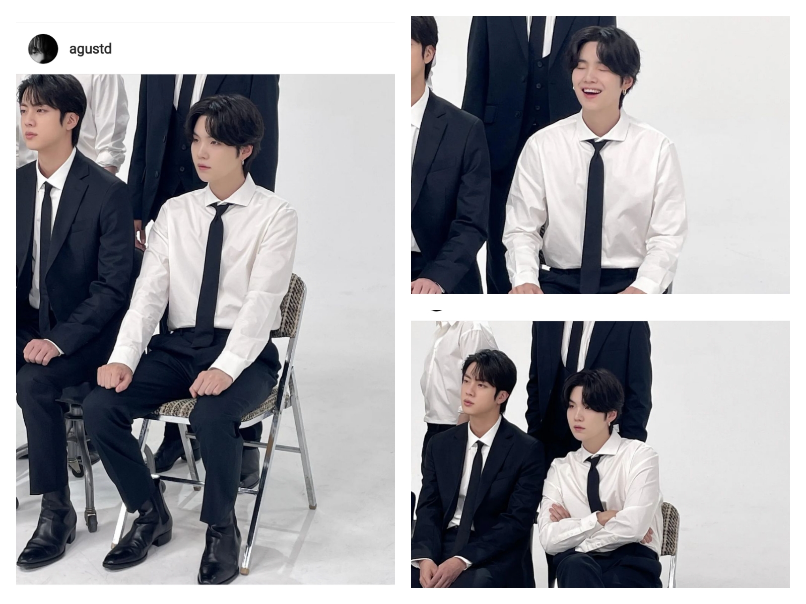 BTS Community Post - ユンギさん！！ 素敵な笑顔ーー🐱💕💕かわいい