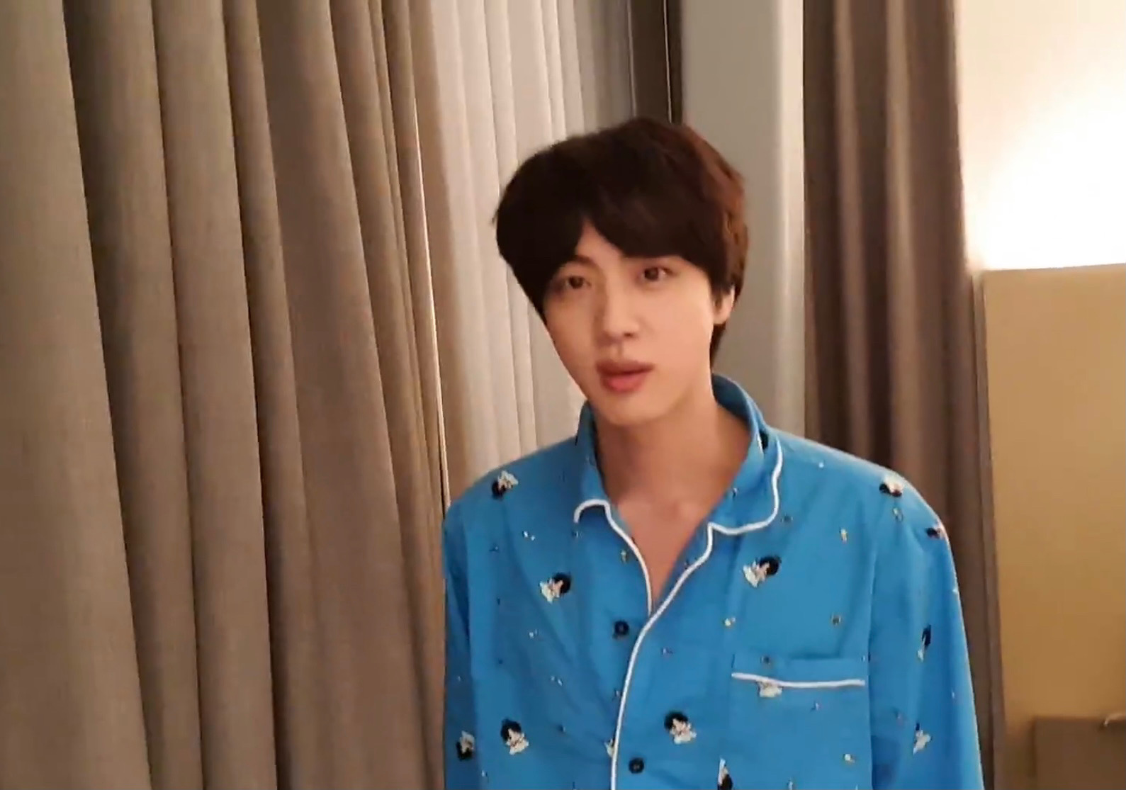 BTS BTS ジン パジャマ ジン アーティストメイド パジャマ Lサイズ BTS