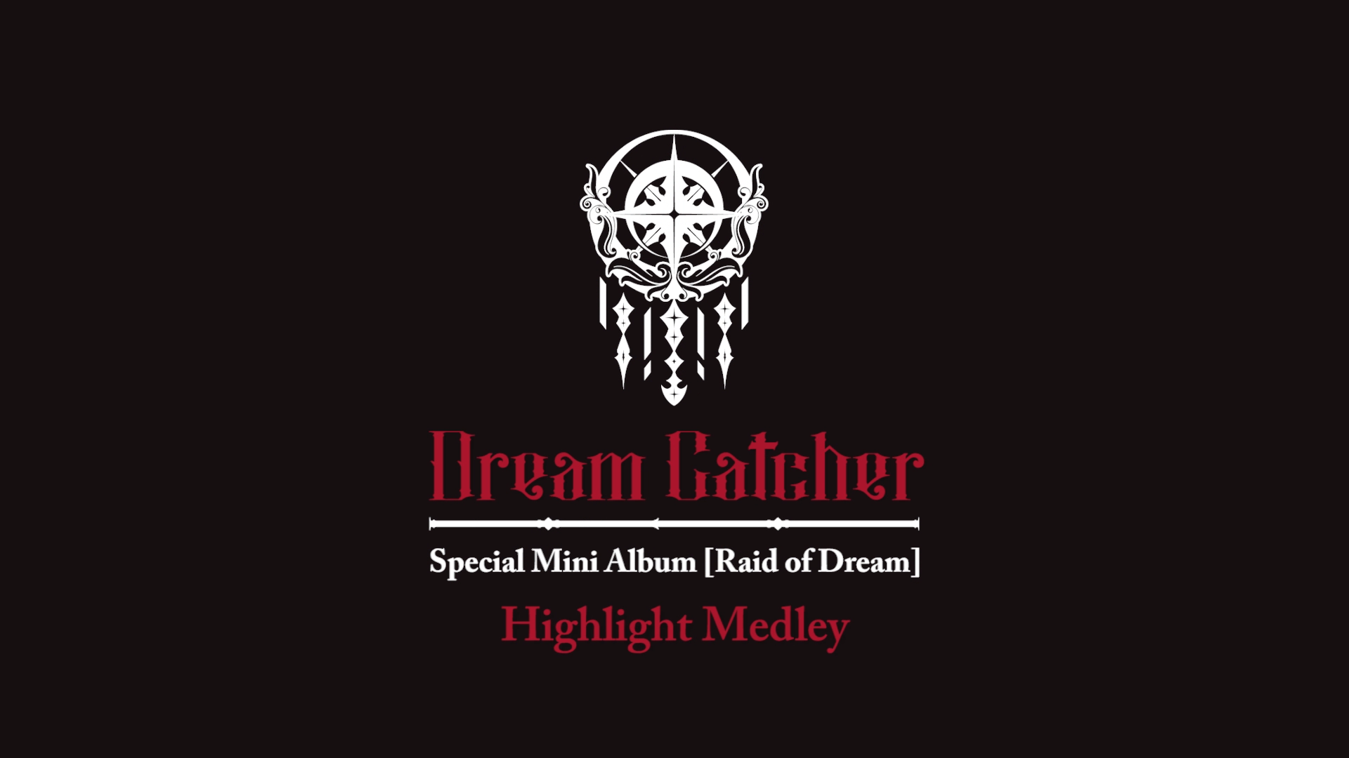 DREAMCATCHER　Raid of Dream　ポスター Dreamcatcher Special Album Raid of Dream Official Poster