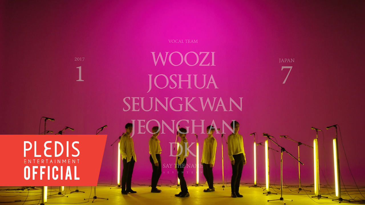 [SPECIAL VIDEO] '17 JAPAN CONCERT Say the name #SEVENTEEN' VOCAL Team VCR