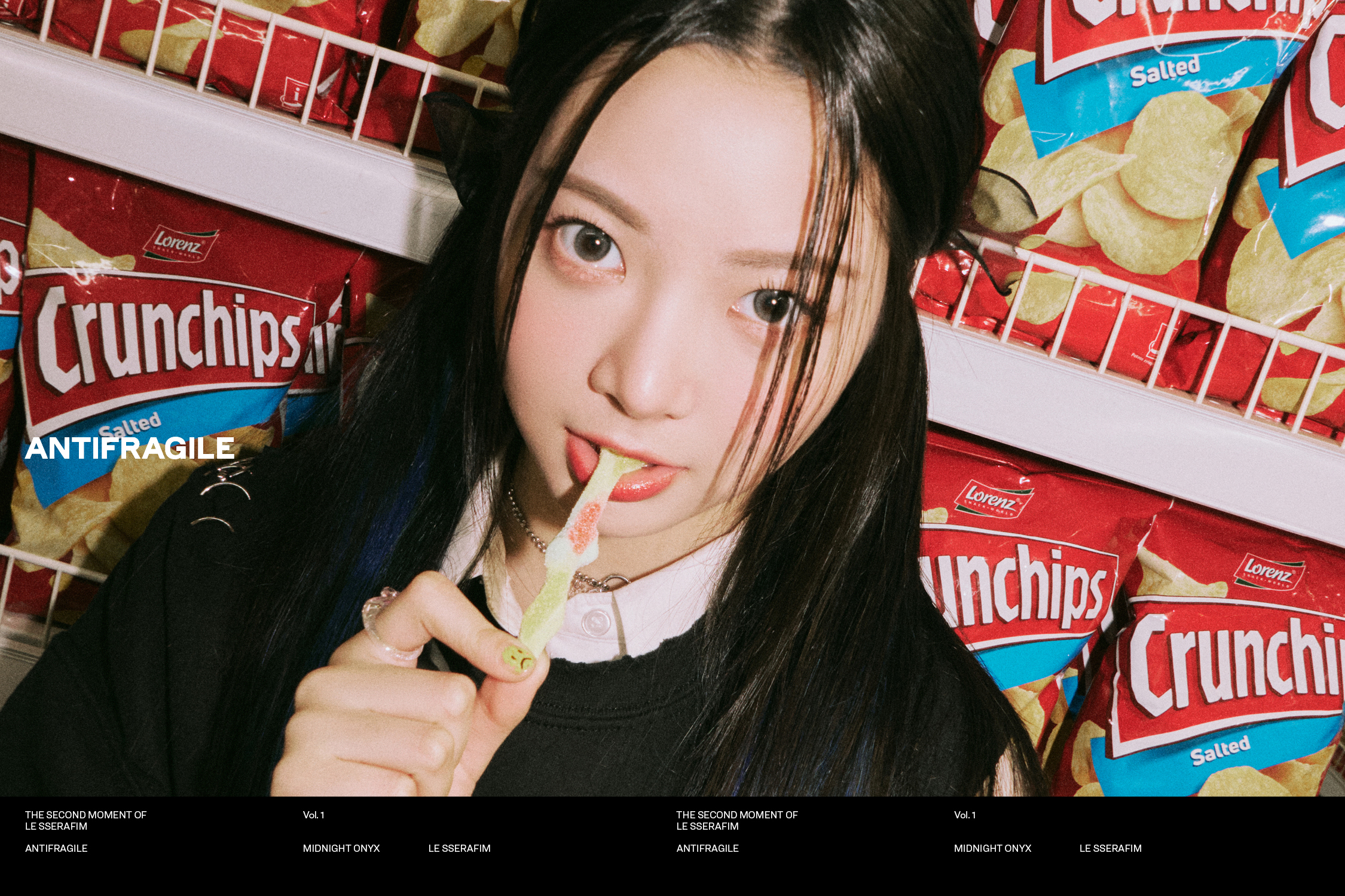 030 ユンジン　ラキドロ　weverse antifragile LE SSERAFIM - ANTIFRAGILE 2nd mini album (Weverse Albums ver.)