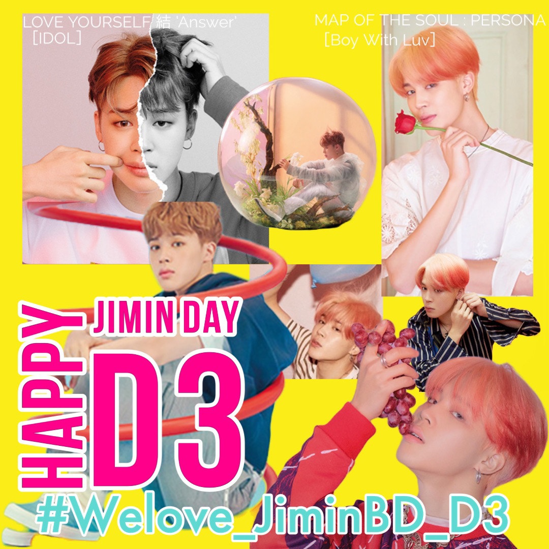 Bts Community Post ジミンおはよう💛 ジミンのお誕生日まで あと『3日』だね🎂🎂🎂 ﾄﾞｷﾄﾞｷするよ💕 ジミン、今夜は