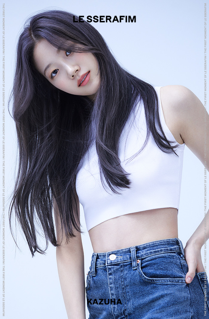 LE SSERAFIMコミュニティの投稿 - KAZUHA 🫧😳🥵😆
