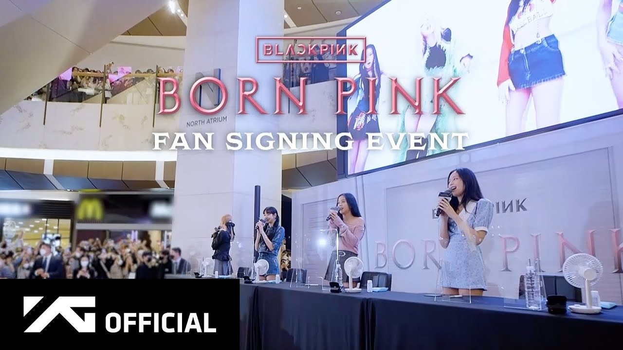 위버스 BLACKPINK Media - BLACKPINK - [BORN PINK] OFFLINE FAN SIGNING EVENT