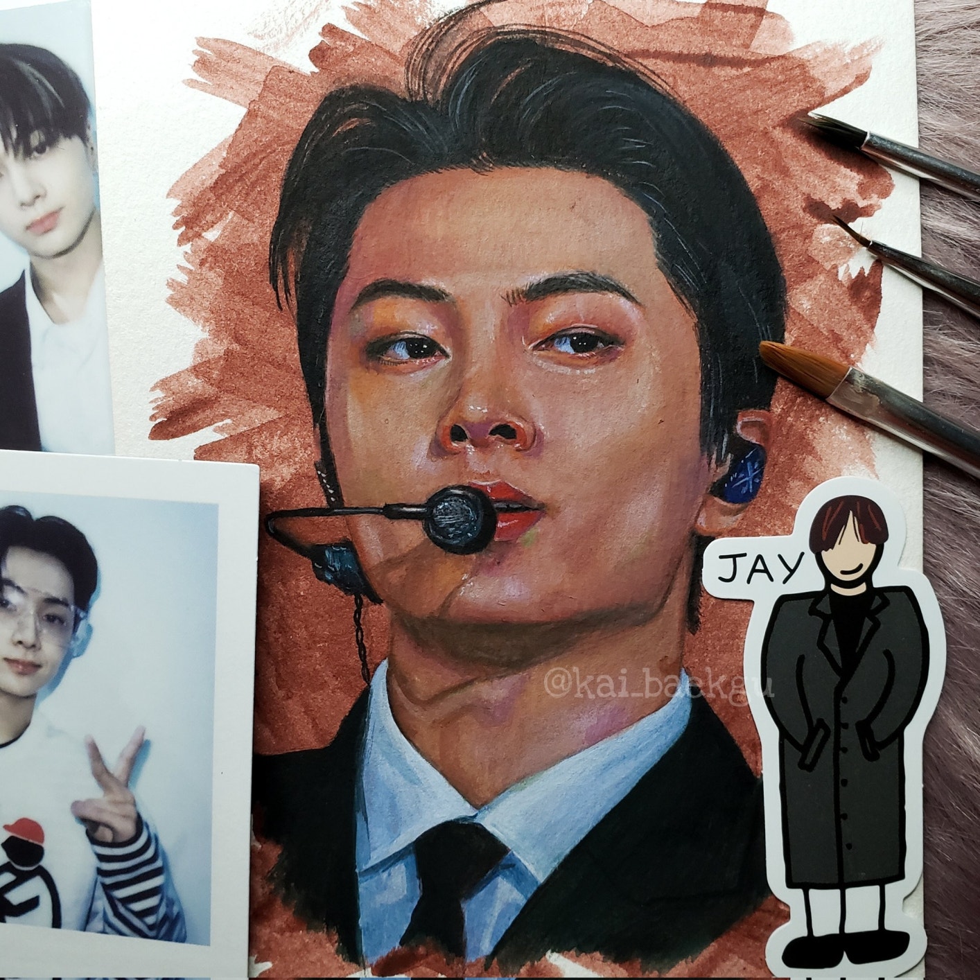 ENHYPEN 커뮤니티 포스트 - you should see this fanart from an engene on twitter ...