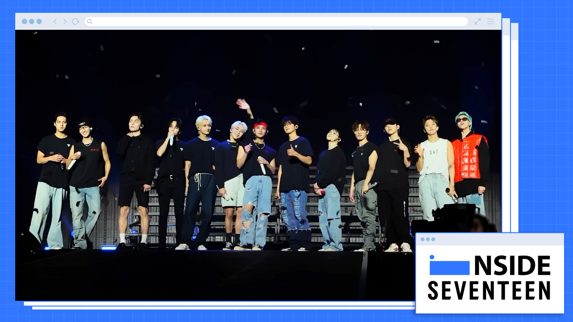 Weverse SEVENTEEN Media - [INSIDE SEVENTEEN] SEVENTEEN WORLD TOUR