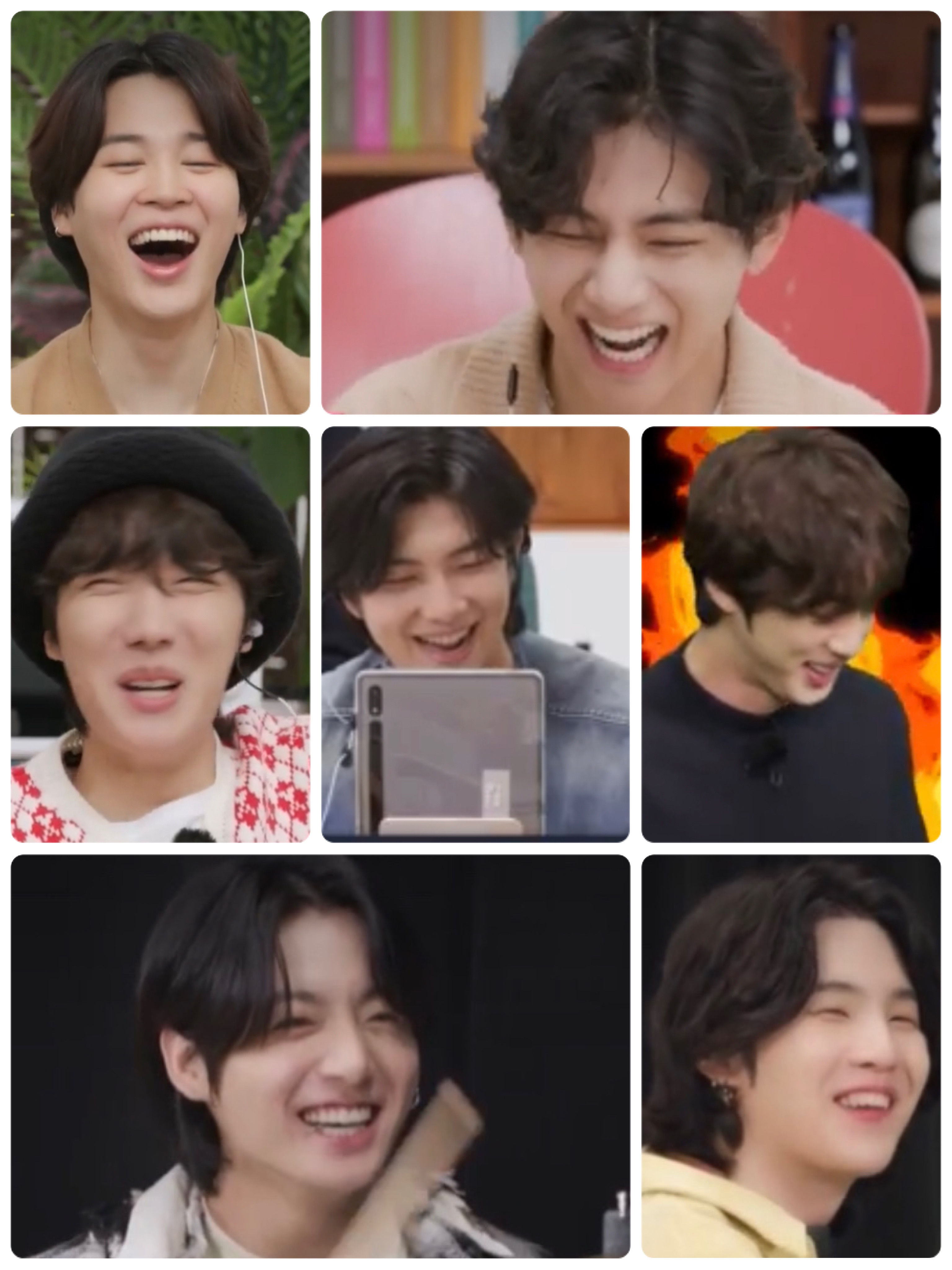 BTS Community Post - 7人の笑顔いっぱい☺楽しさいっぱいの ✼RUN BTS