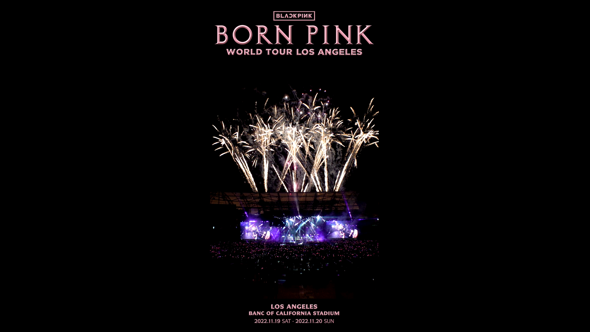 BLACKPINK WORLD TOUR [BORN PINK] SEOUL CONCEPT POSTER