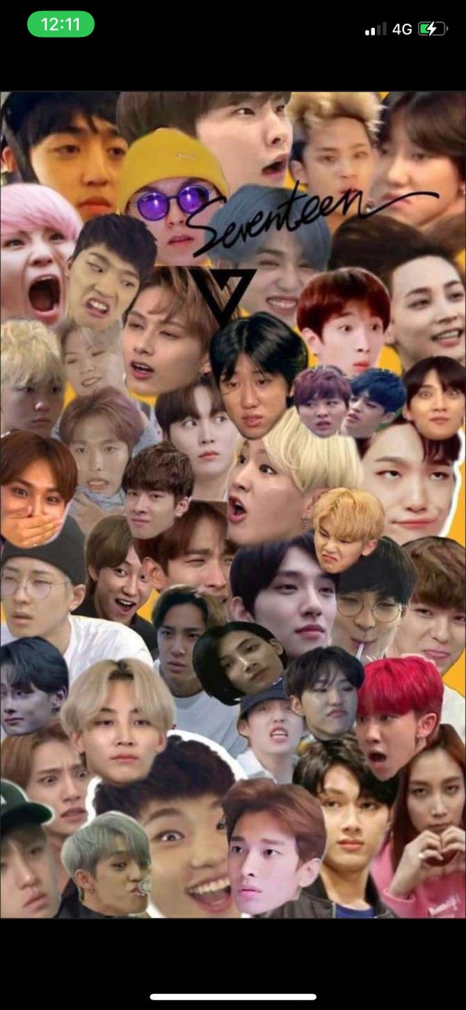 SEVENTEEN Community Posts - seventeen 당신들 볼수 있어요? 나 웃겨 죽겠어요.