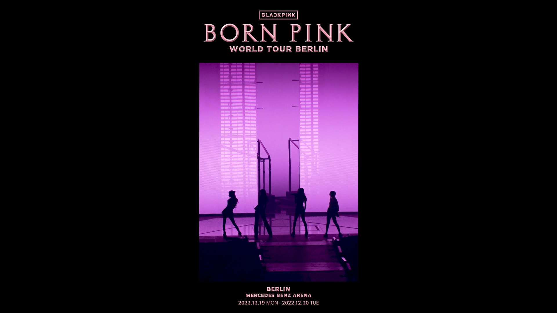 BLACKPINK WORLD TOUR [BORN PINK] SEOUL CONCEPT POSTER