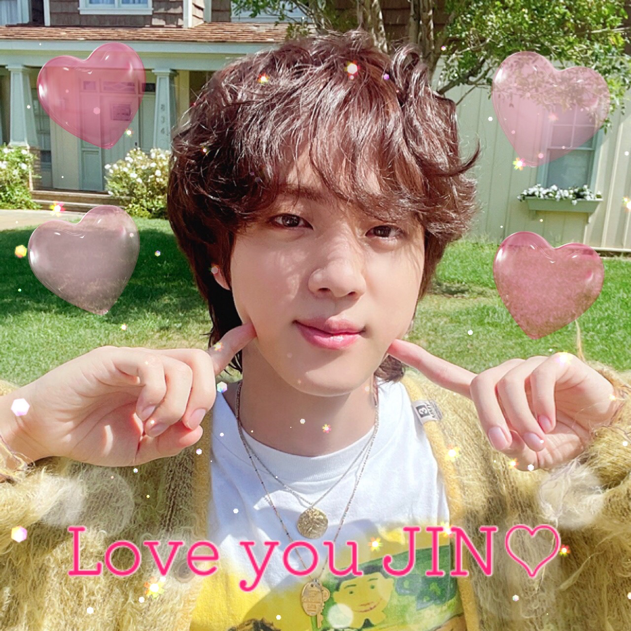 BTSコミュニティの投稿 - ﻿💗🐹🫧 To JIN 🫧💌＿＿🖋💗 ジンくん、2022