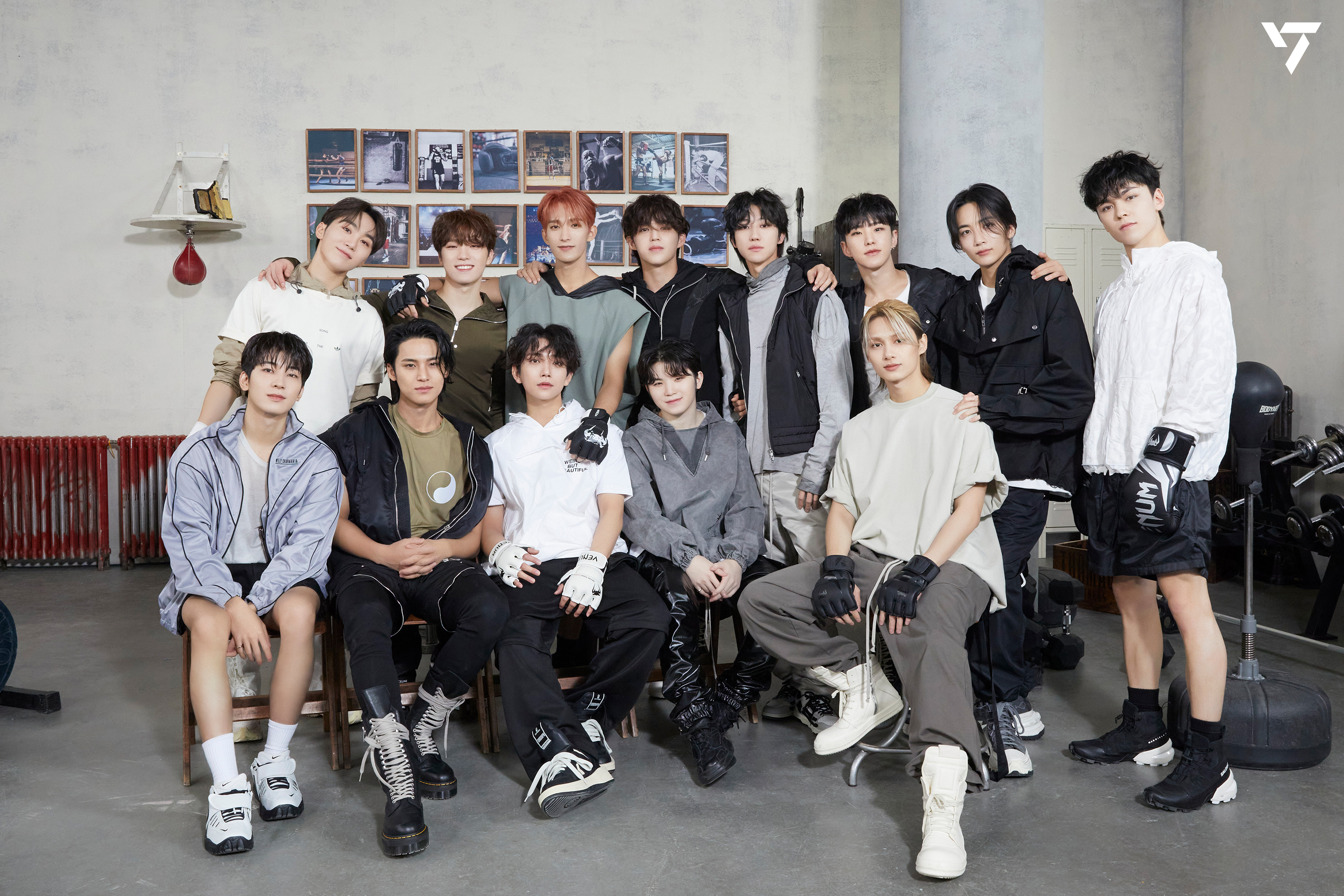 Weverse SEVENTEEN Image - 'FML' Jacket Behind Sketch