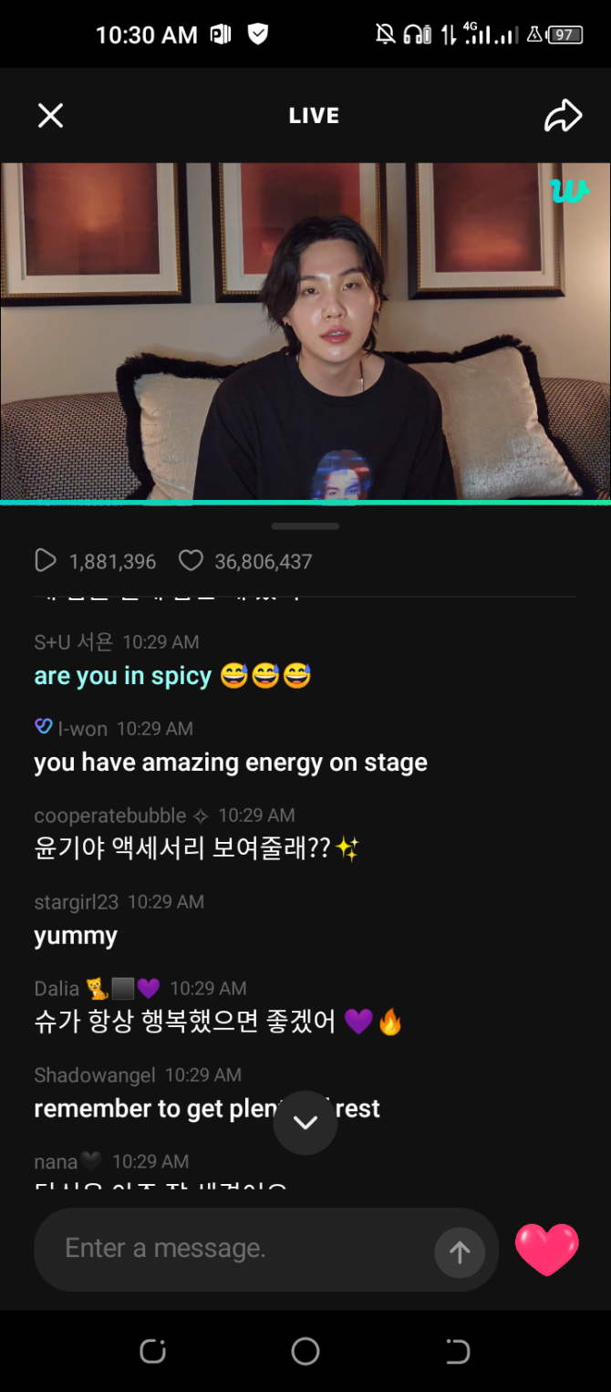 BTS Community Posts Ga GA Borahaeyoo You Should Drink Some Water bts-community-posts-ga-ga-borahaeyoo-you-should-drink-some-water