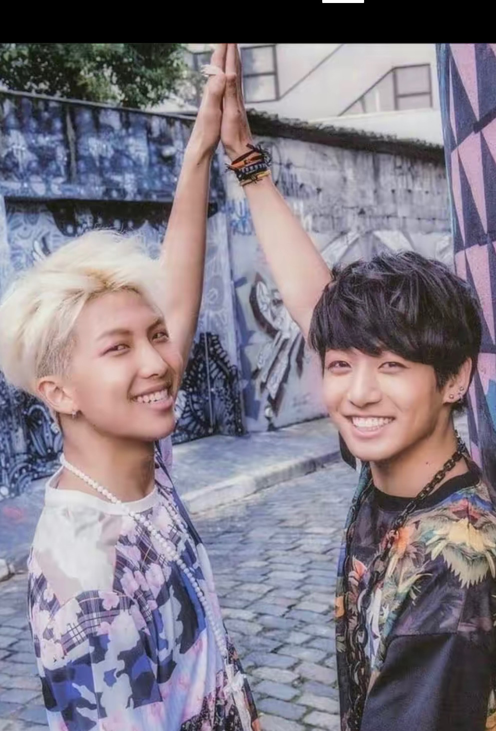 BTS Community Post - rm and jk🫶🏼💜