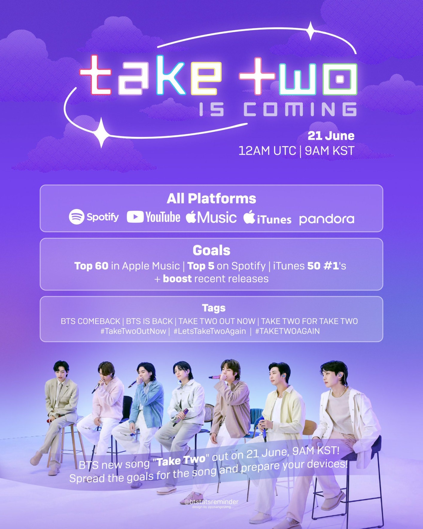 BTS Community Post - 8 hours until BTS' new digital single releases ...