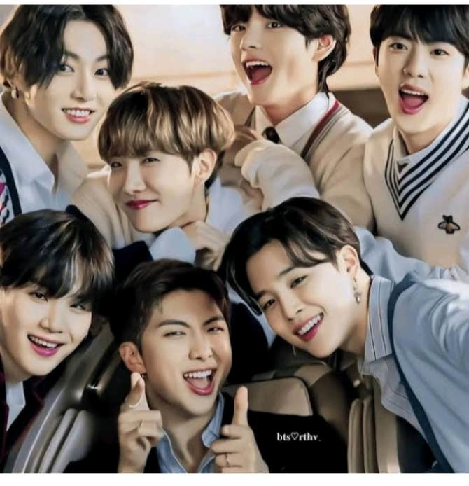 BTS Community Posts - 7 normal boys of korea 😘💜
