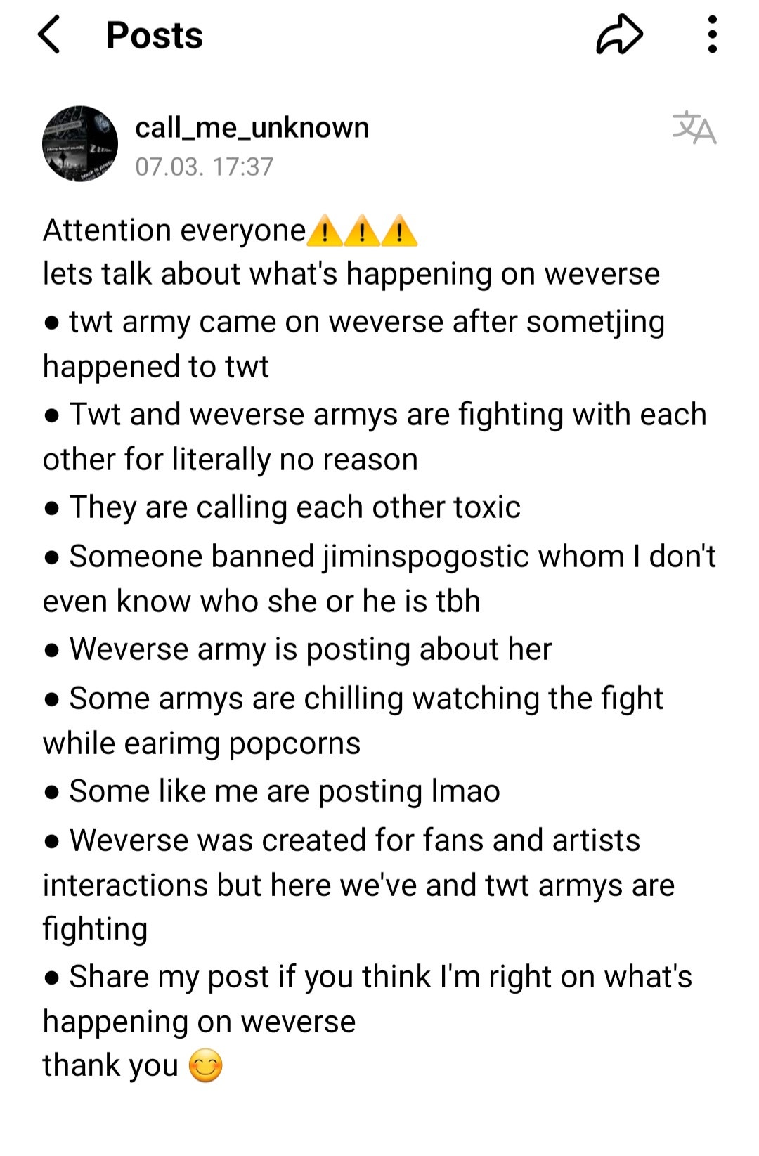 BTS Community Posts jimimspogostic3 Tell Them We Are Just Having Fun bts-community-posts-jimimspogostic3-tell-them-we-are-just-having-fun