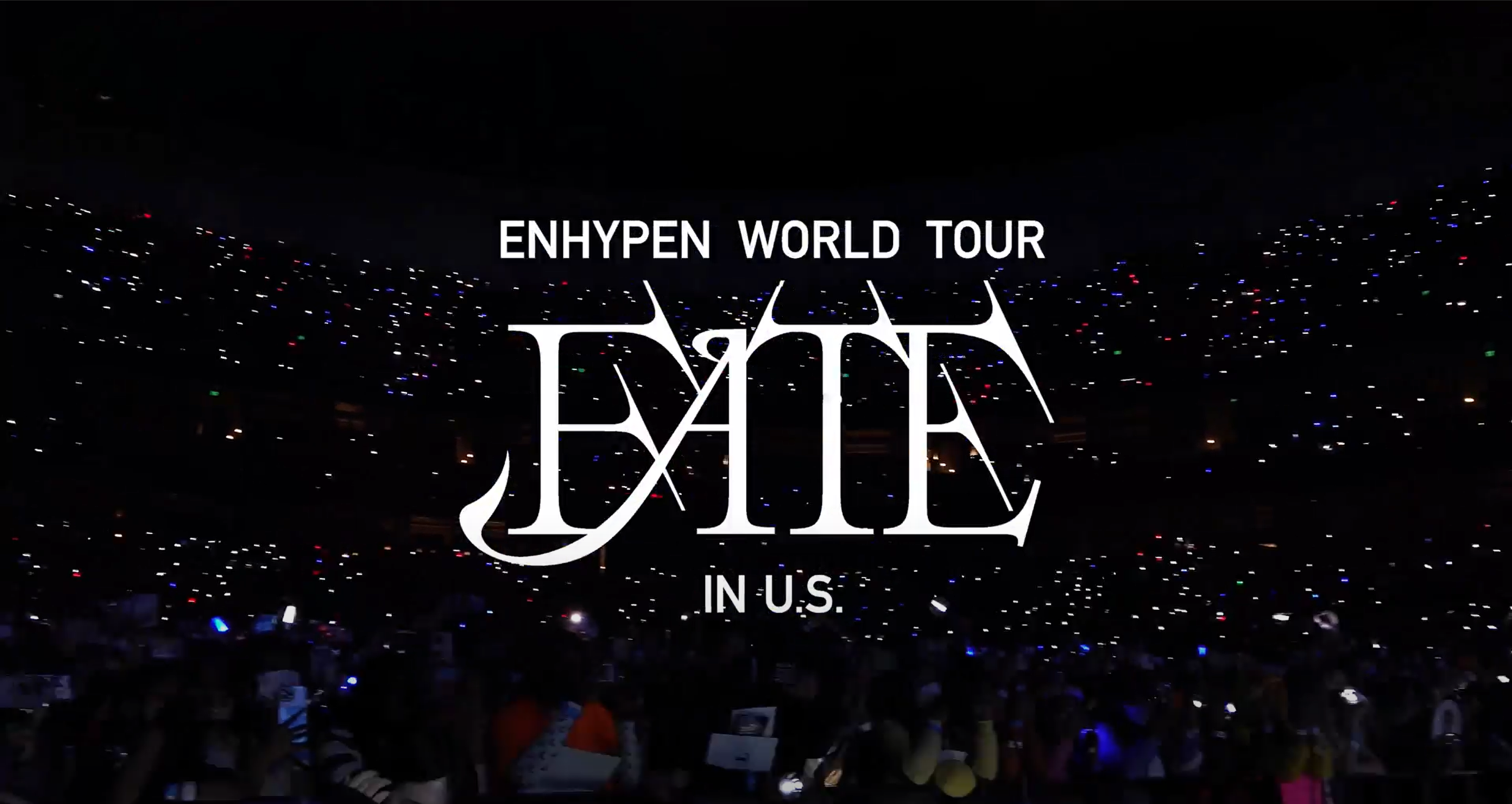 ENHYPEN WORLD TOUR 'FATE' IN U.S. SPOT