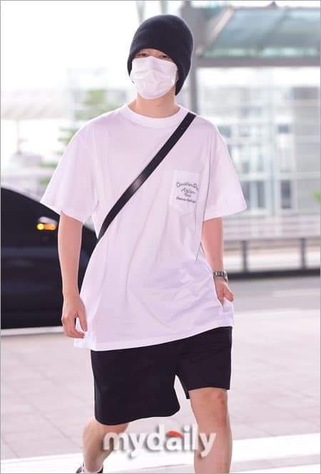 BTS Community Posts - 💜✨Jimin at the ICN airport for departure to New  York😍 Have a safe flight Jimin ❤️ #bts_proof